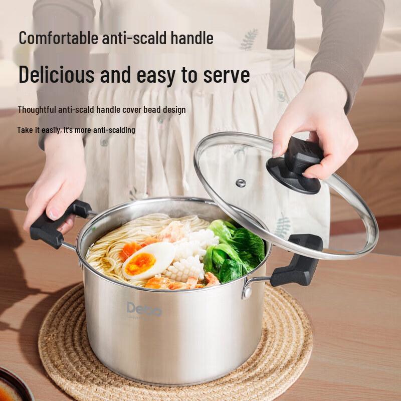 Debo Phoebe 20cm 304 Stainless Steel Multi-Purpose Pot