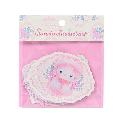 Sanrio Sticker Set Sanrio Charaktere 175111 (Weiße Rüsche)