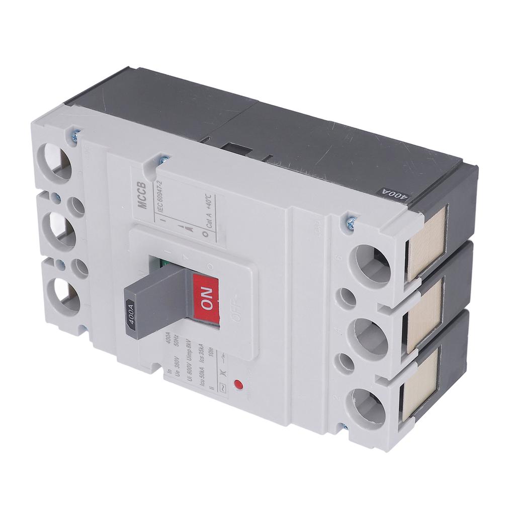 3P Overload Protection Circuit Breaker PC Flame Retardant Housing Circuit Breaker AC380V 400A