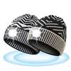 Light-Emitting Windproof Thermal LED Knit Hat with Rechargeable Detachable Three-Color Night-Vision LED Cap