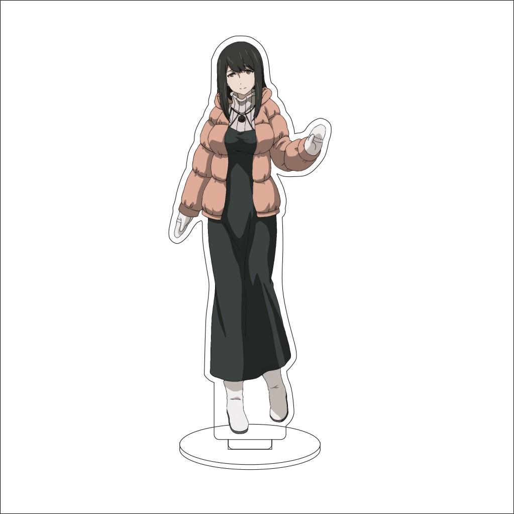 16CM Anime Steins Gate Cosplay Acrylic Stand Ornaments Shiina Mayuri Okabe Rintarou Makise Kurisu Figure Stand Halloween Gifts
