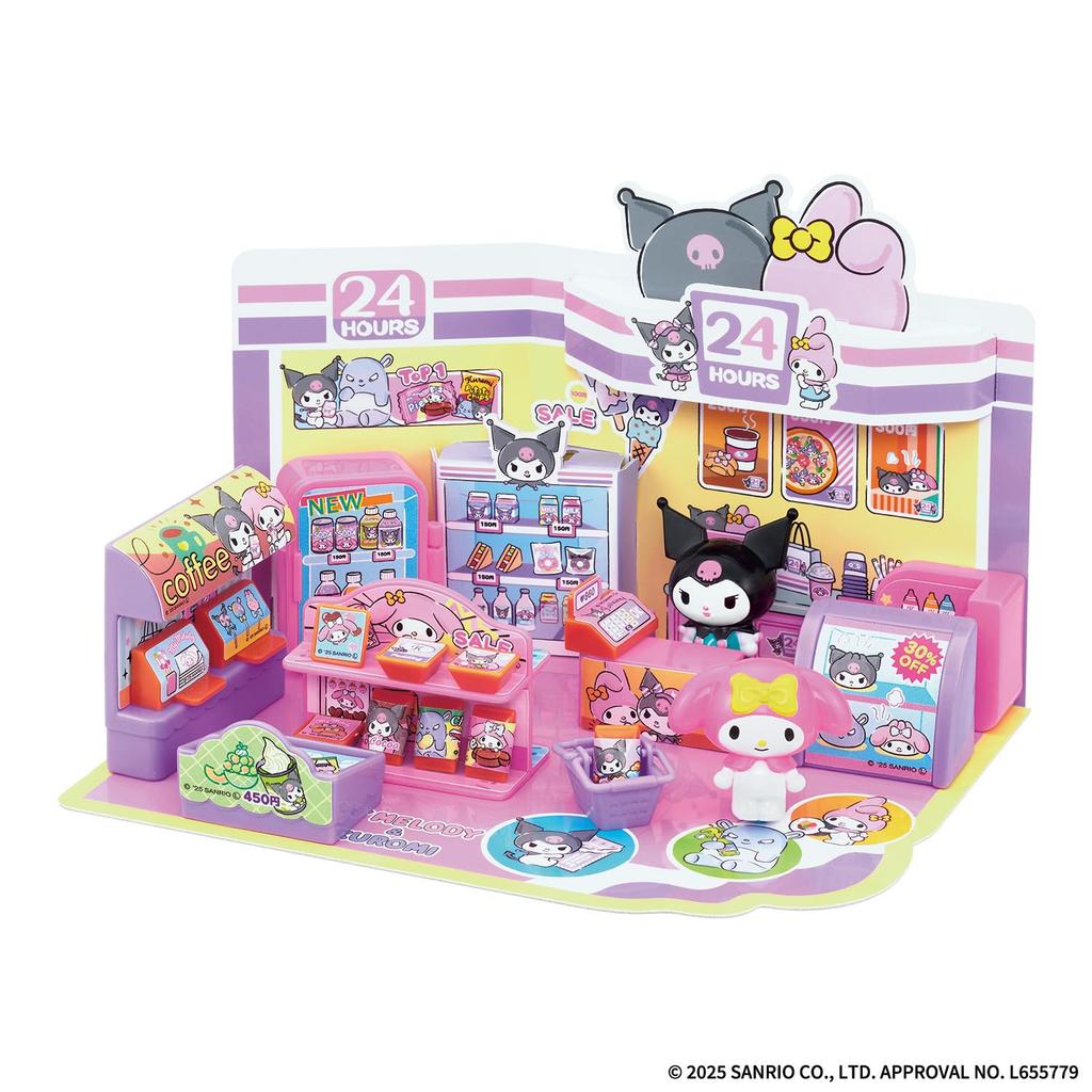 Sanrio Characters Kuromi My Melody Convenience Store [BANDAI] &