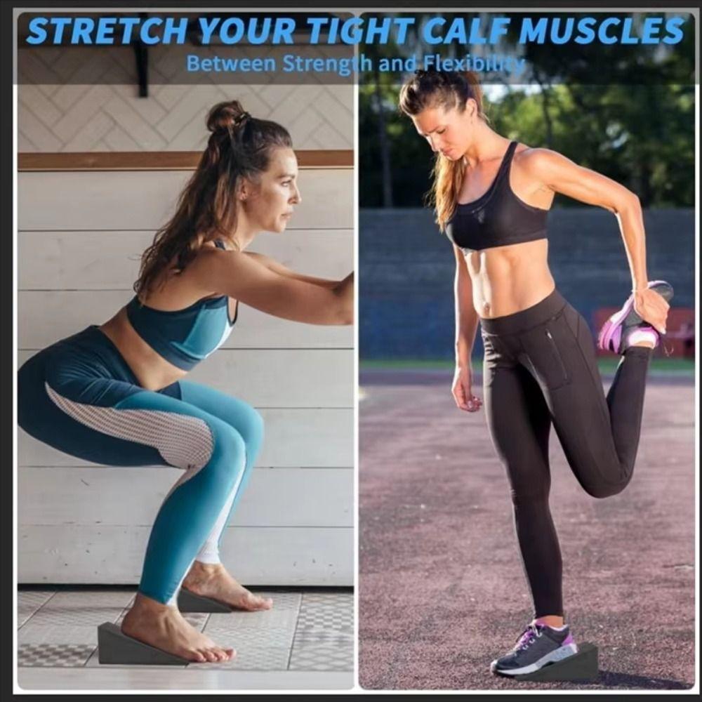 Trikonasana Calf Stretching Board Adjustable Slant Boards Yoga Wedge Blocks  Home Training
