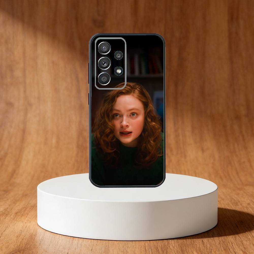 A-Actress S-Sadie Sink Phone Case For Samsung S25,S24,S21,S22,S23,S30,Ultra,S20,Plus,Fe,Note,10,9,5G Black Cover