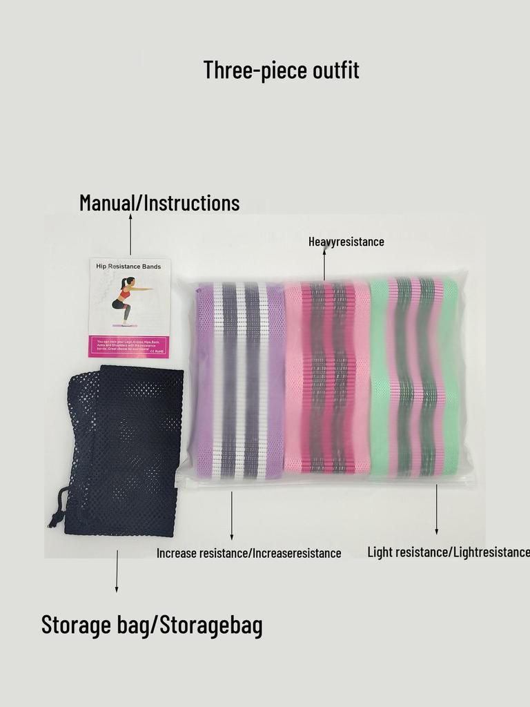 Peach Booty Resistance Band for Hip Training and Squats