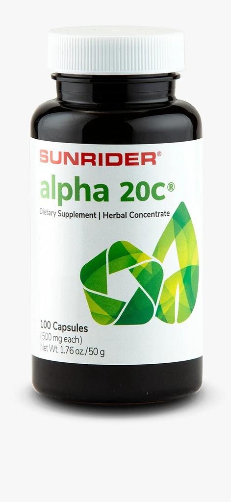 Sunrider ALPHA 20C 100 Capsules MADE IN USA