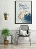 Picture, poster Framed 73x53 cm Think P513
