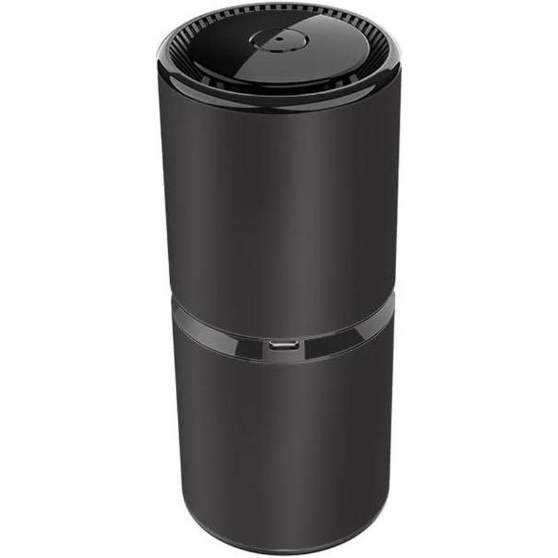 

Mini-Car Air Purifier Dual USB Port Anionic Deodorizing Humidifier DC 5V Compact and portable design for cars trucks