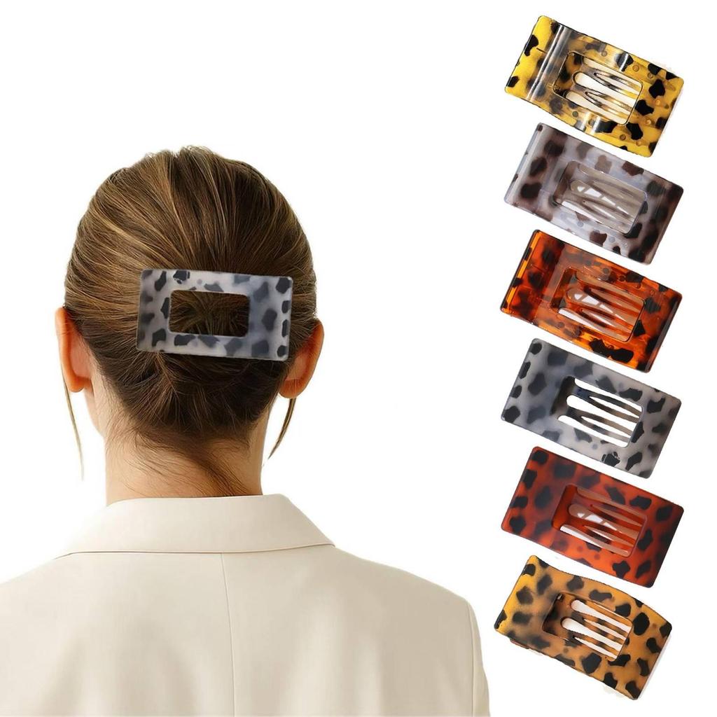 Curved Oval Updo Hair Claw - Temperament Shark Clip