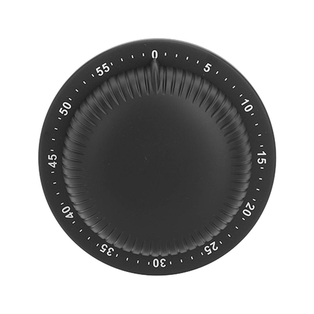 Mechanical Timer Multifunctional Accurate Scale Minimalist Black Stainless Steel Kitchen Countdown
