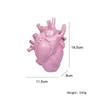 Heart Shaped Flower Pot Decoration Home Garden Design Creative Heart Simulation Flowerpot Ornament