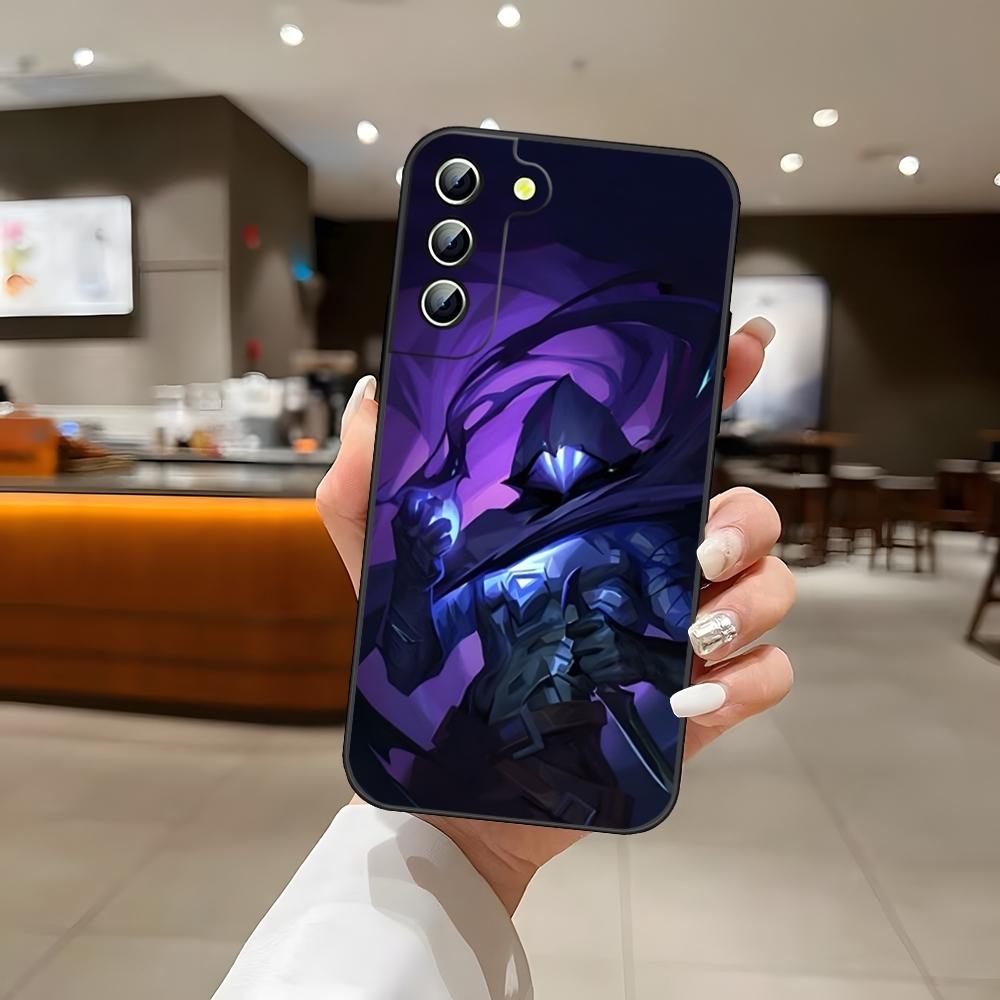 Omen V-ValorantS Game Phone Case For S25 Samsung S24 Ultra S22 S23 S20 Fe S21 Plus A54 A34 A16 A53 Back Cover