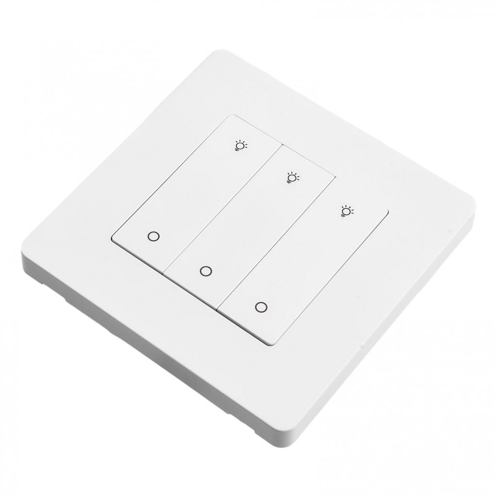 Smart Dimmer Switch For ZigBee Light Dimming Smart Life APP Dimmable 1-3Gang
