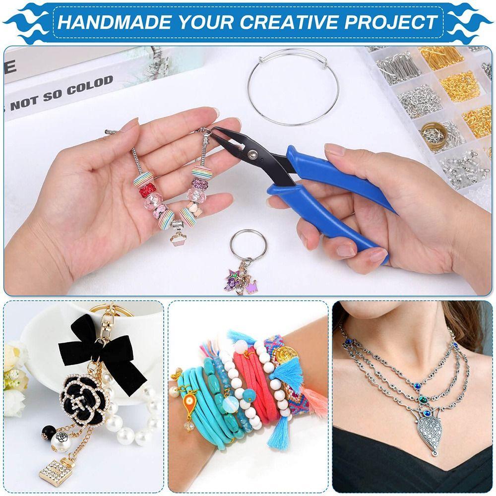 Opening/Closing Split Ring Pliers Crimping Function Hook Pliers Jump Ring Pliers Craft Making