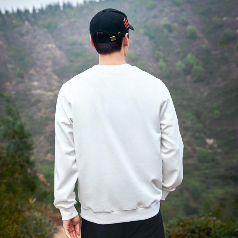 Tuoluzhe Men's Round Neck Pullover Sweatshirt