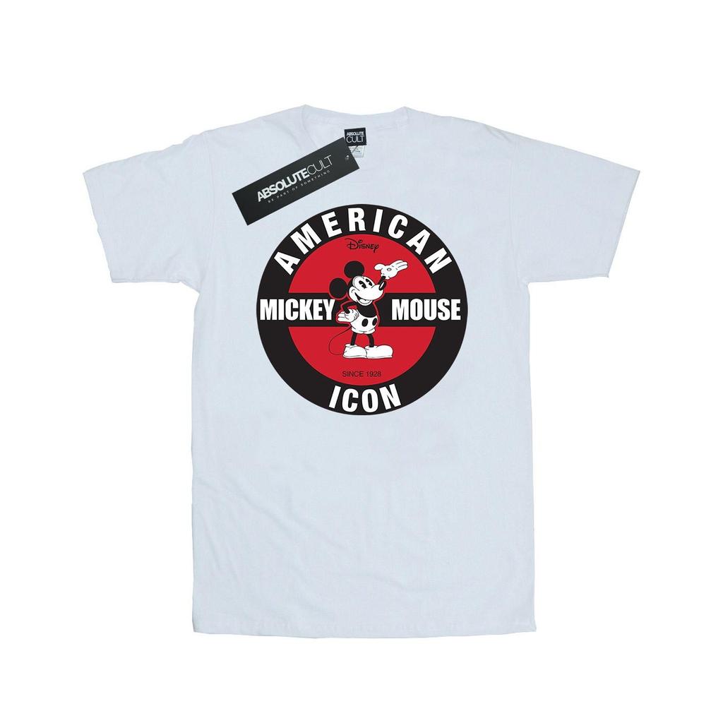 Disney Mens Mickey Mouse American Icon T-Shirt