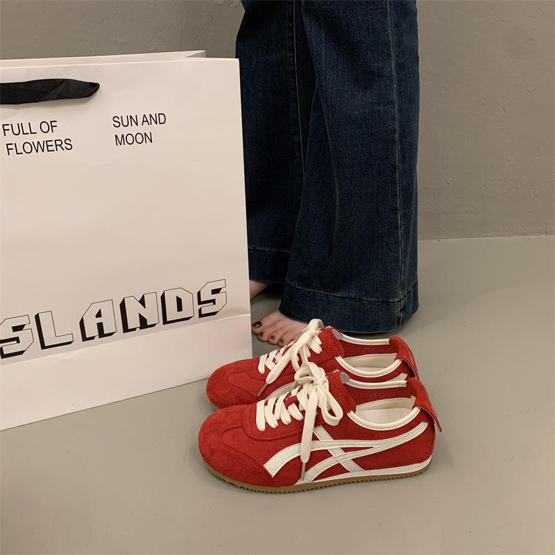 Forrest Gump shoes retro German training shoes women's 2025 new summer popular super fire versatile flat-bottomed sports and leisure shoes