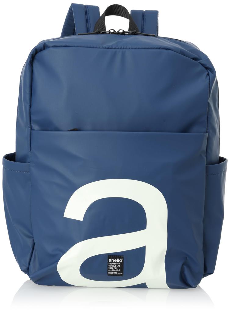 Anello OVER LOGO Backpack, A4 Size, Water Resistant, Multi-Sized, with Laptop Storage