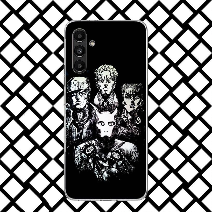 JoJo Kira Yoshikage Killer Queen Phone Case for Samsung Galaxy A17 A37 A57 A16 A26 A36 A56 A15 A25 A35 A55 A14 A24 A34 A54 A13 A
