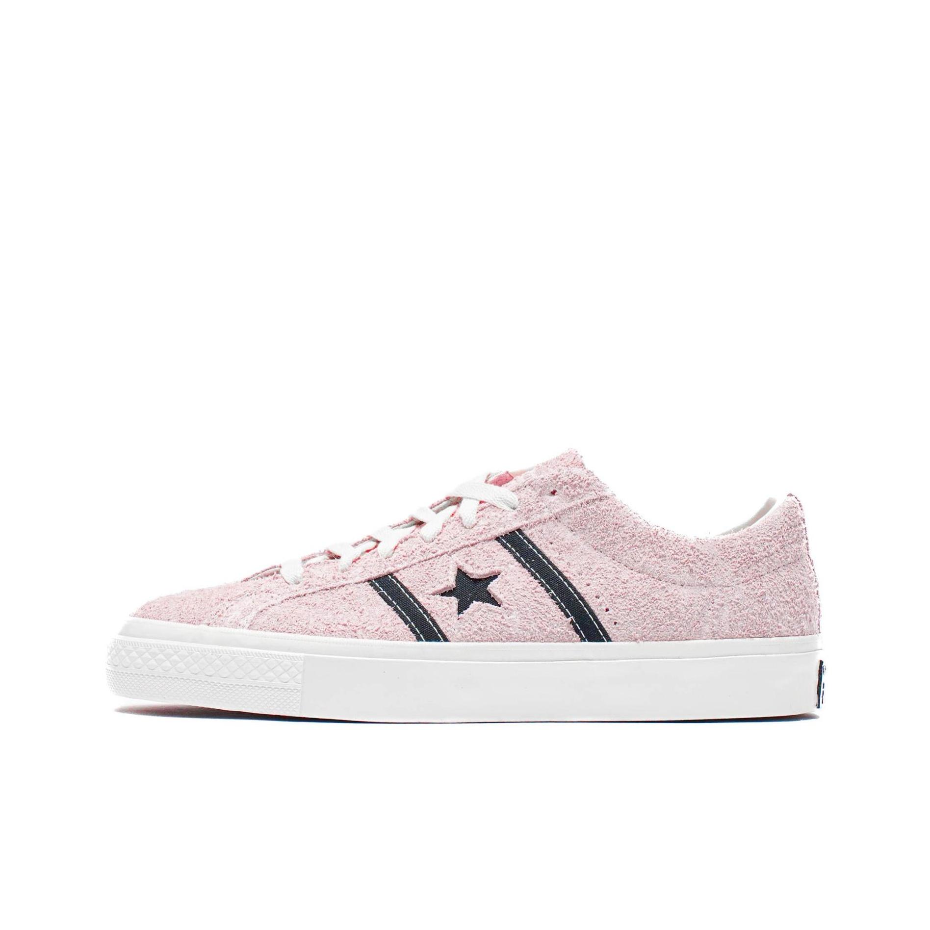 Converse One Star Academy Pro Ox Suede Blush Hush/Egret/Black Skate Shoes A08490C 38.5