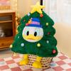 Duck Christmas Donald Tree Design Plush Doll Toy Pillow Cushion For Sofa Decor