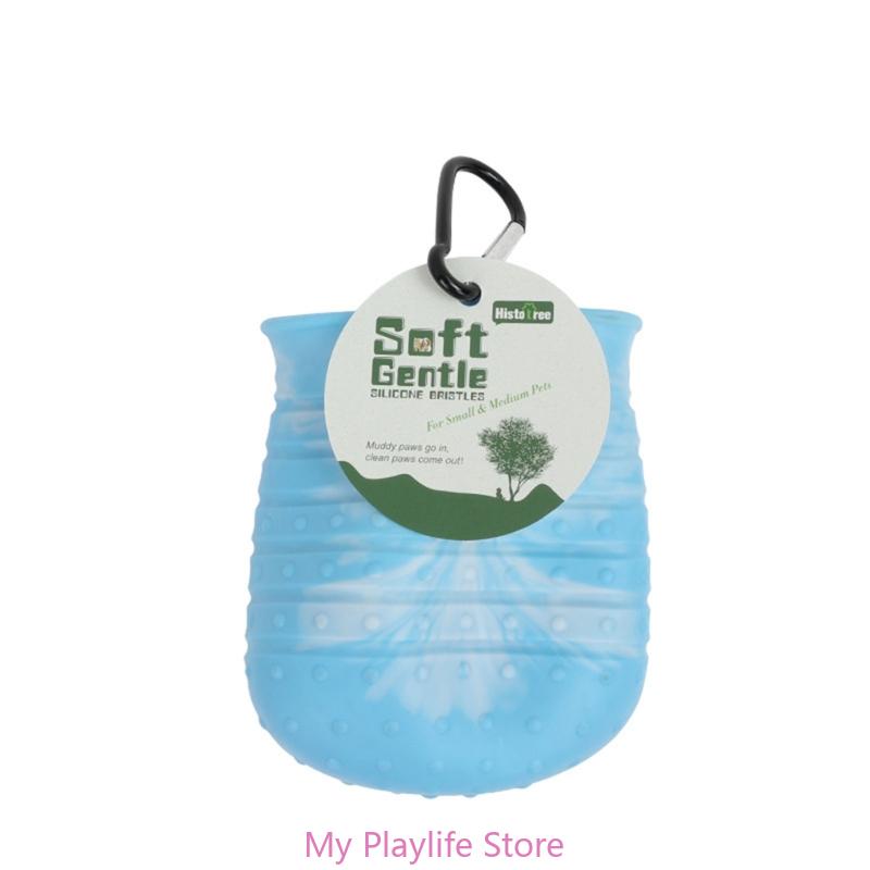 

Портативный очиститель лап для собак, мягкий силиконовый очиститель лап для собак, ручной очиститель лап для быстрого мытья ног