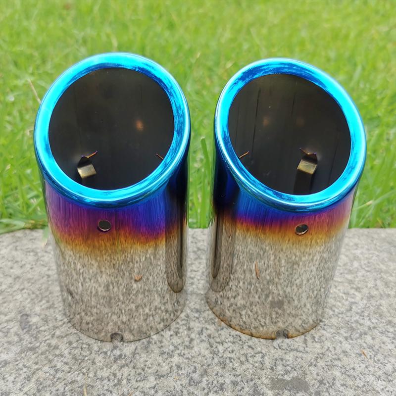 For Volkswagen Beetle VW 2012-2018 Car Exhaust Tip Muffler End Pipe Stainless Steel Tailpipe Cover Auto Parts Modificaton