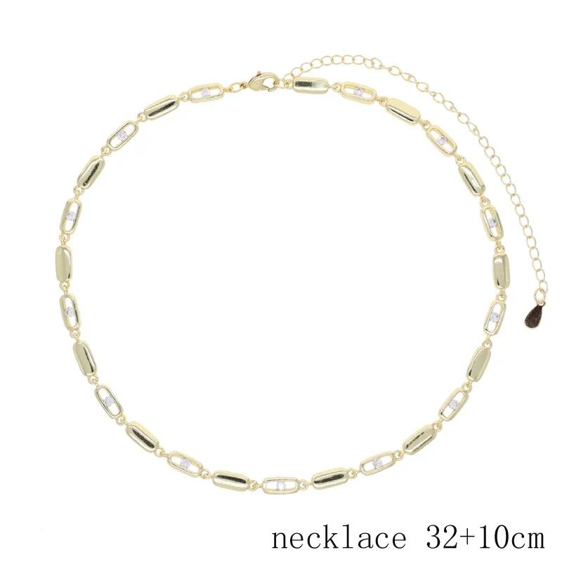 Collier long Y Lariat de luxe en chaîne tennis géométrique 5A CZ de haute qualité pour femme, avec pendentif rectangulaire, bijoux tendance 2026 N482 gold