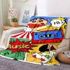 1PC Crayon Shin chan Blanket Lightweight Flannel Throw Blanket for Sofa, Bed, Travel, Camping, Livingroom, Office, Couch