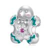 BAMOER Solidne Srebro Próby 925 Koralik Charms z Serii Świątecznej Pasujący do Oryginalnej Bransoletki DIY Bamoer Charms do Tworzenia Biżuterii Prezent Świąteczny