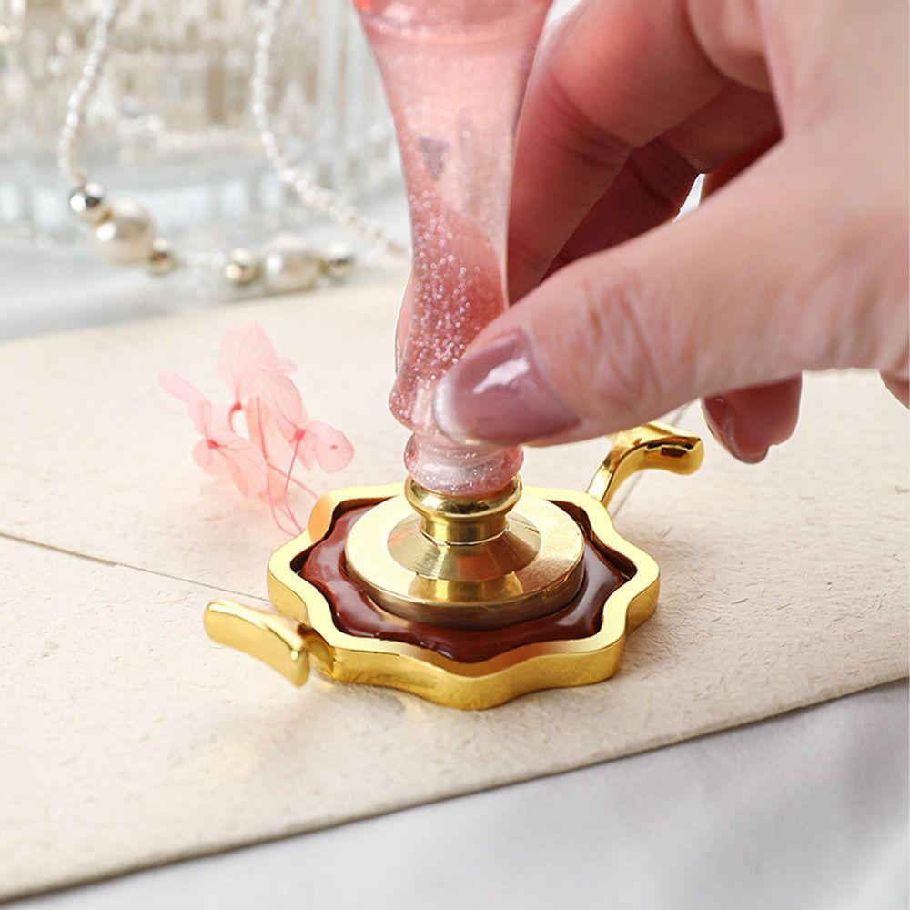 3Pcs Gold Wax Seal Stamp Rings for 2.5cm/0.98in Stamp Wax Seal Stamp Mold Wax Seal Molds  Envelopes
