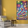 5D DIY Full Round Drill Diamond Painting Animal Kit Home Decoration Art Craft