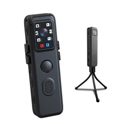 1080P WiFi Body Camera with Audio and Video Recording Wearable Body Cam Mini Camcorder with Red