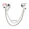 Multicolored Metal Chain Nipple Clips with Clitoris Breast Massage Clamps Adult Teasing And Flirting Erotic Sex Toys for Couples