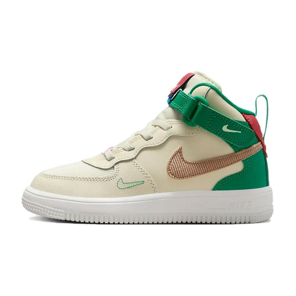 

Nike Force 1 Mid EasyOn SE PS Coconut Milk Stadium Green FQ3694-100 25