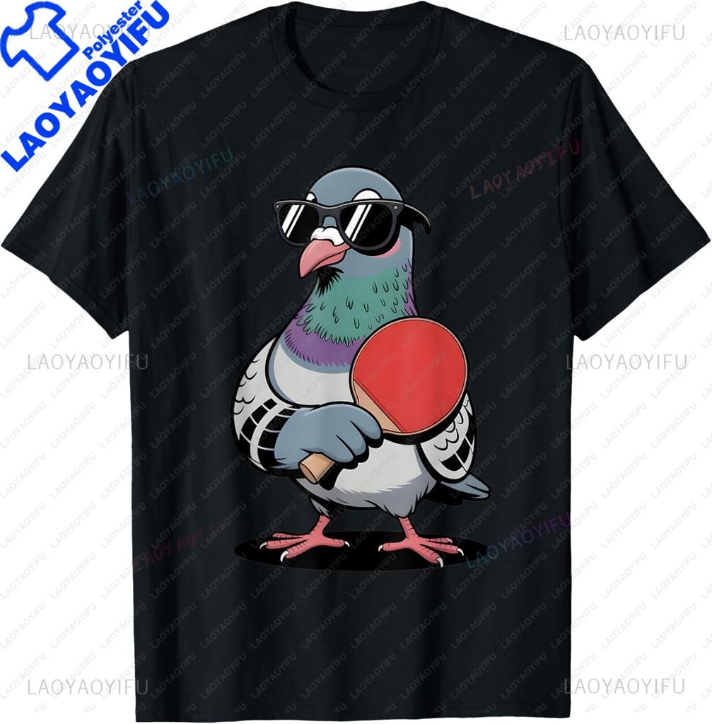 Table Tennis Colorful Ping Pong Tshirt Really Loves Table Tennis Tshirt Y2k Harajuku Kawayi Vintage Clothes Ropa Hombre