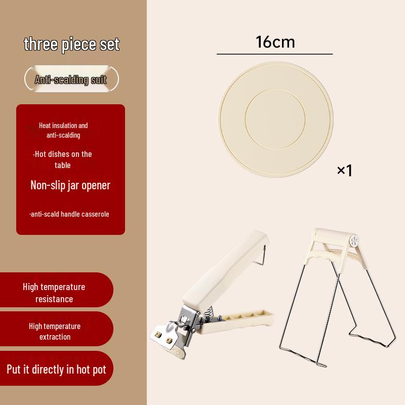 Stainless Steel Anti-Scald Bowl and Plate Gripper