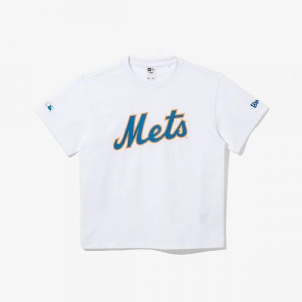 

35012702 New Era Kids Mlb New York Mets Lettering Logo Tee 35012702 white 120
