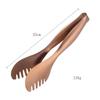 Stainless Steel BBQ & Baking Tongs for Meat, Cake, and Bread