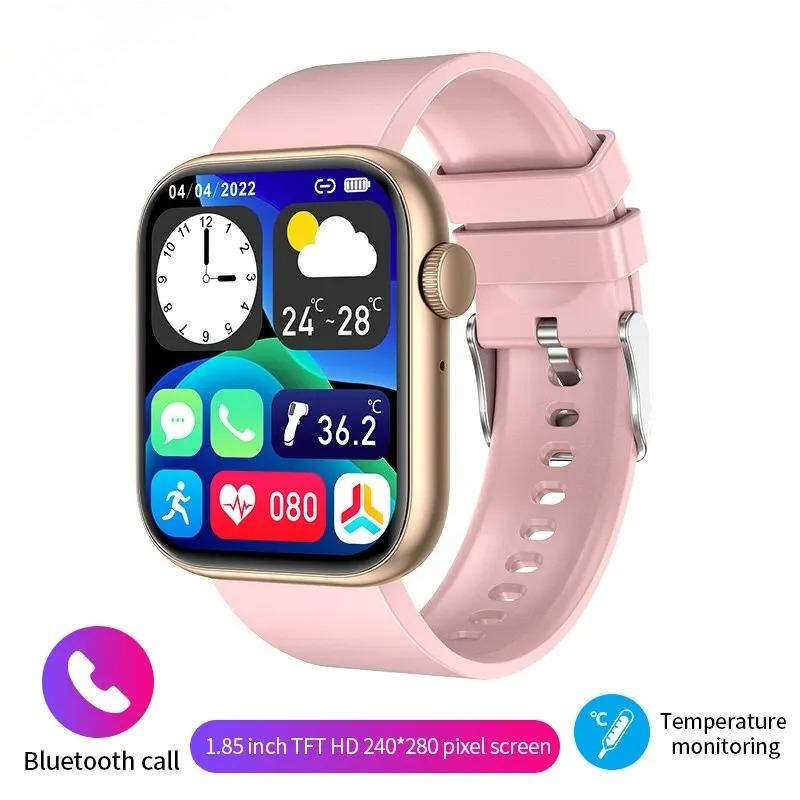 

Smart Watch for Women Full Touch Screen Bluetooth Call Waterproof Watches Sport Fitness Tracker Smartwatch Lady Reloj Mujer розовый
