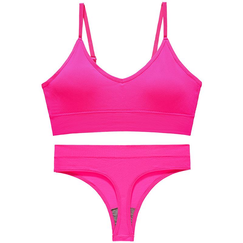 Adjustable Shapewear Set: High Elastic Breathable Camisole, Beautiful Back Vest, Thong, Underwire-Free, Anti-Sagging Bra.