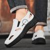 Men's Sandals 2025 New Breathable Casual Single Shoes Soft-soled Beanie Shoes Outdoor Wading Beach Shoes Men's Shoes