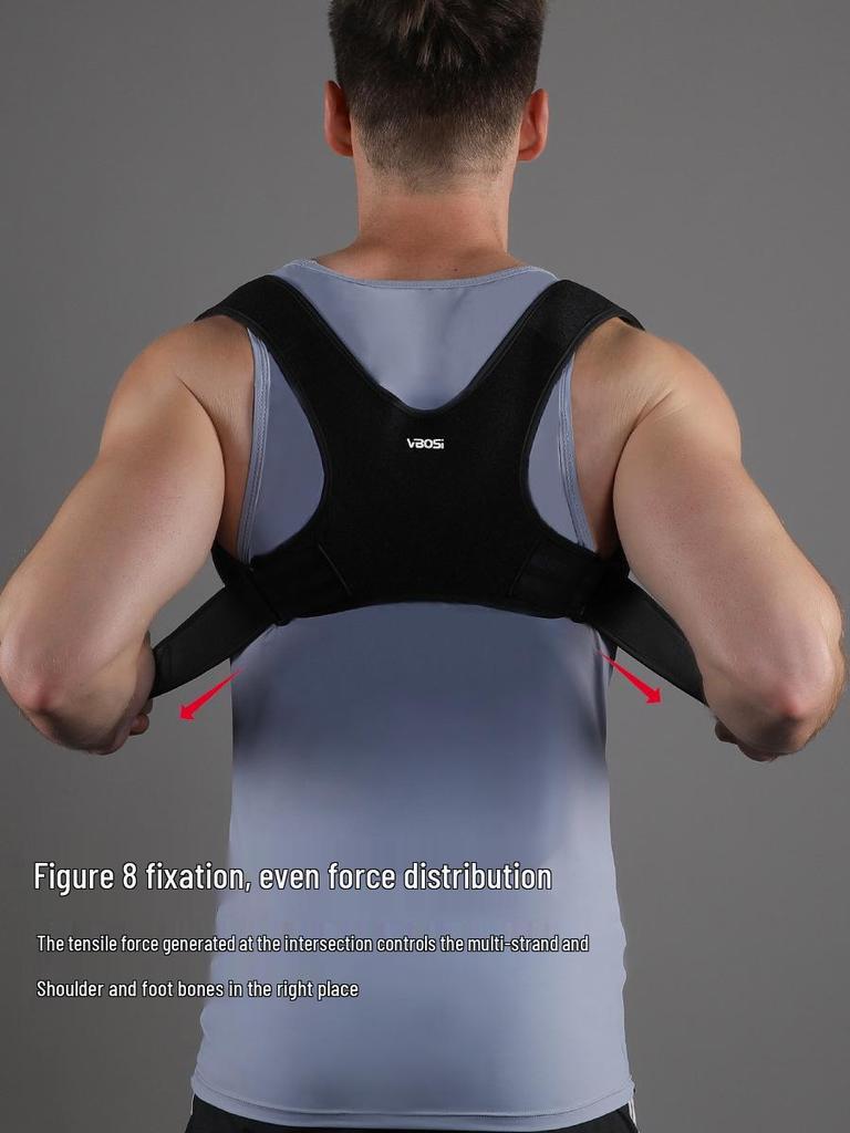 VBOSI Posture Corrector for Adults and Teens - Special Fixed Design for Outdoor Sports and Fitness Protection