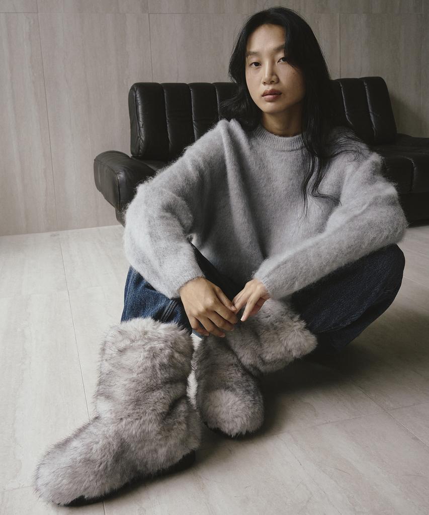 Twvp Puky Fur Middle Boots (3 Colors)