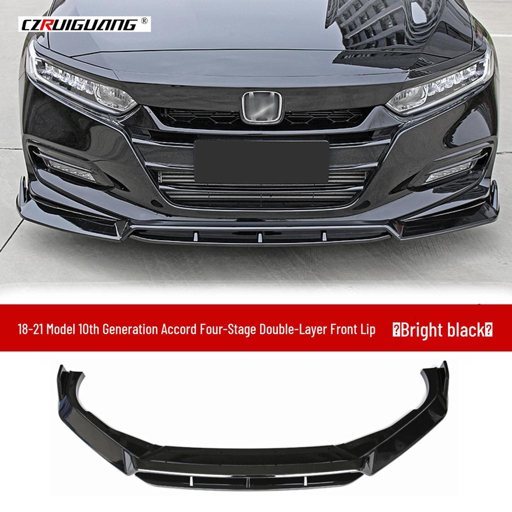 10e Generatie Accord Inspire Voorlip, Sideskirts, Achter- & Boven Spoilers, Louvers & Voorste Splitter Kit