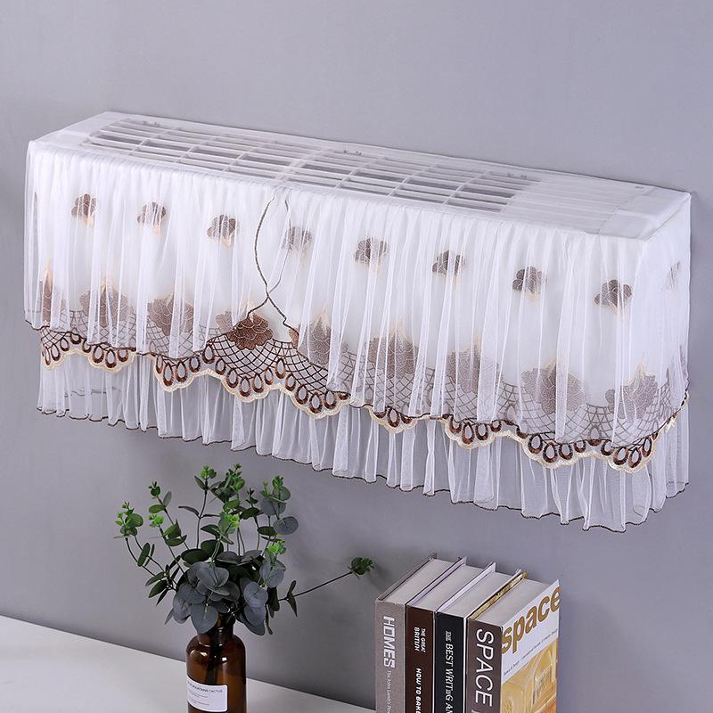 Universal Wall-Mounted Air Conditioner Dust Cover: Anti-Blow Windshield, Windproof Curtain, Full Sleeve Protection for Cabinet Machines