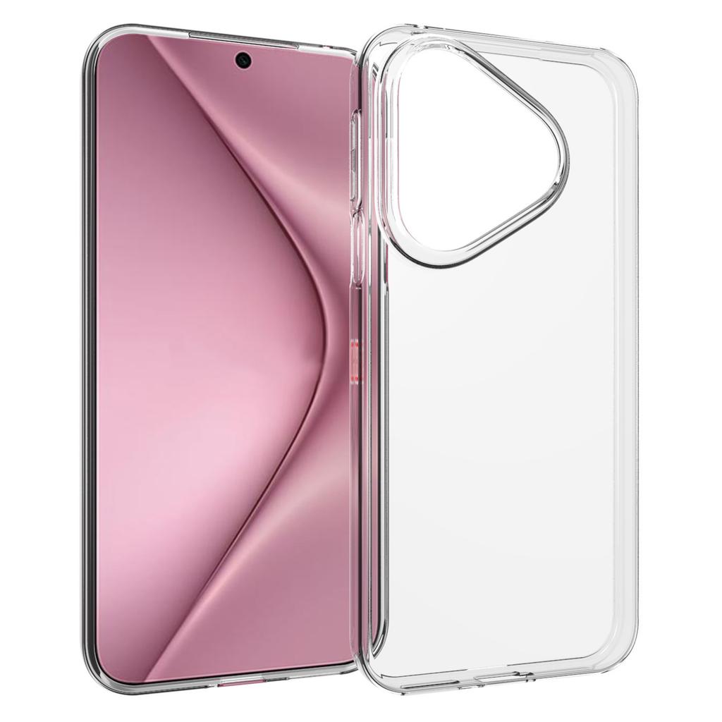 For Huawei Pura 80 Case Watermark Resistant TPU Clear Phone Back Cover