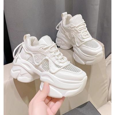 Μόδα Γυναικεία Chunky Sneakers Basket Femme Καλοκαιρινά Αθλητικά Γυναικεία Βουλκανισμένα Παπούτσια Μόδα Αναπνεύσιμα Χοντρή Σόλα Γυναικεία Αθλητικά Παπούτσια Πλατφόρμα