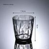 Pc Drinking Cups Shatterproof Heat Resistant Shatter-Resistant Rinsing Cup For Home Kitchen Office Use