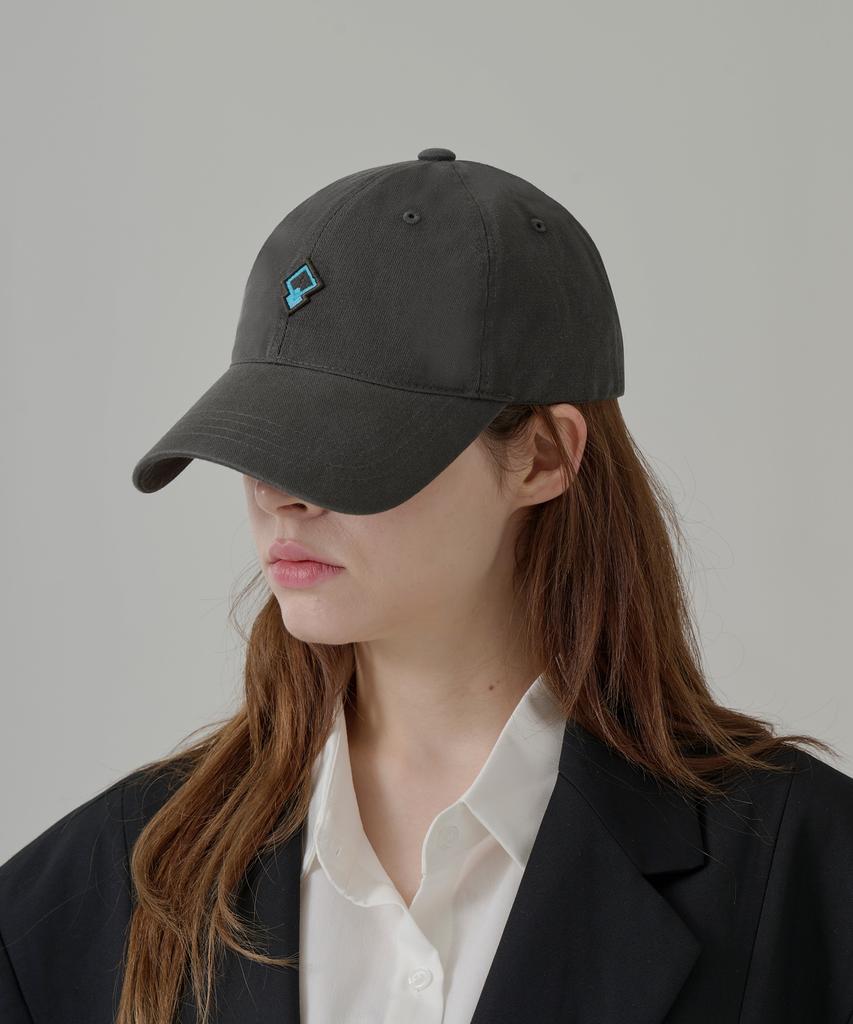 Seuteijial Diamond Logo Washed Ball Cap